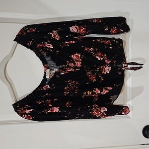 Rewind floral off shoulder top